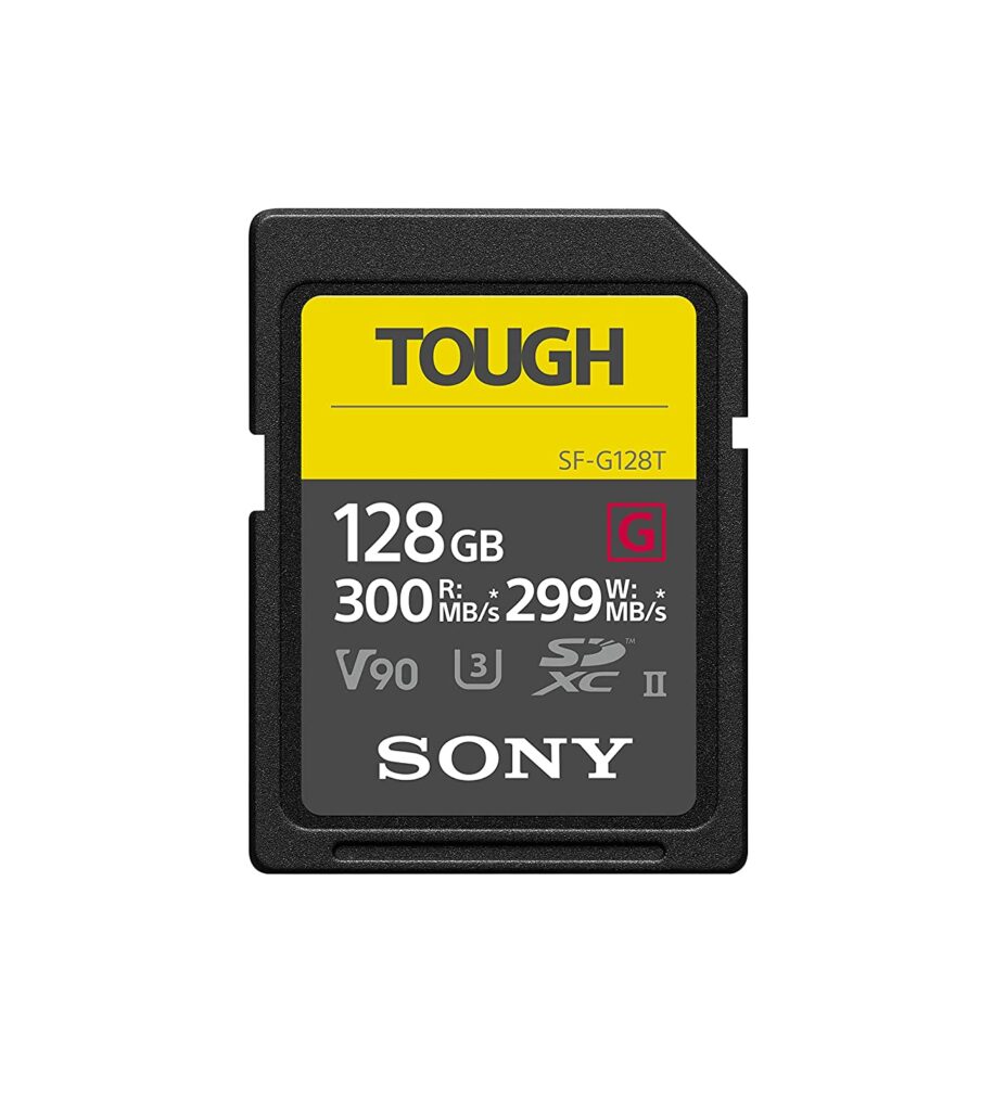 Sony SF-G128T 128GB SF-G Series UHS-II SDXC Memory Card – Colo: Online